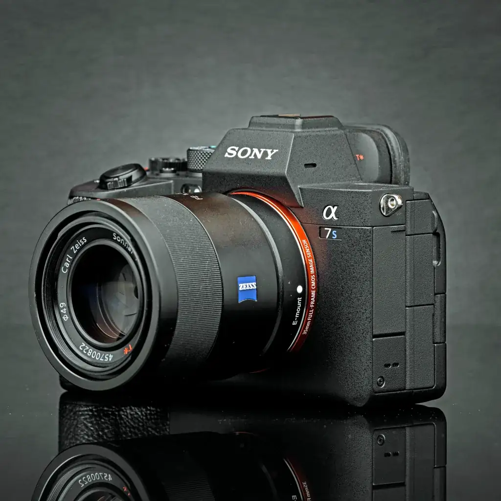 Sony A7S III full-frame video camera with 12MP sensor and 4K120 recording