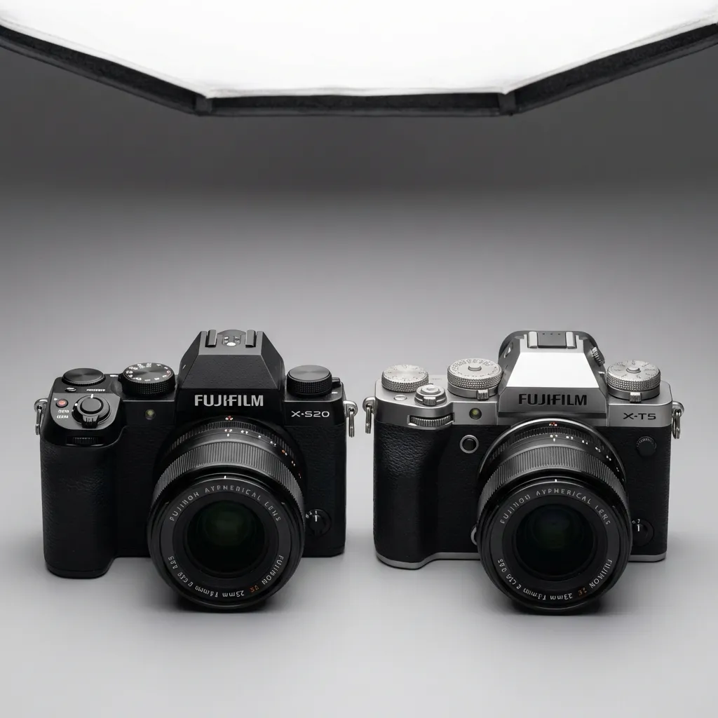 Fujifilm X-S20 vs X-T5 comparison
