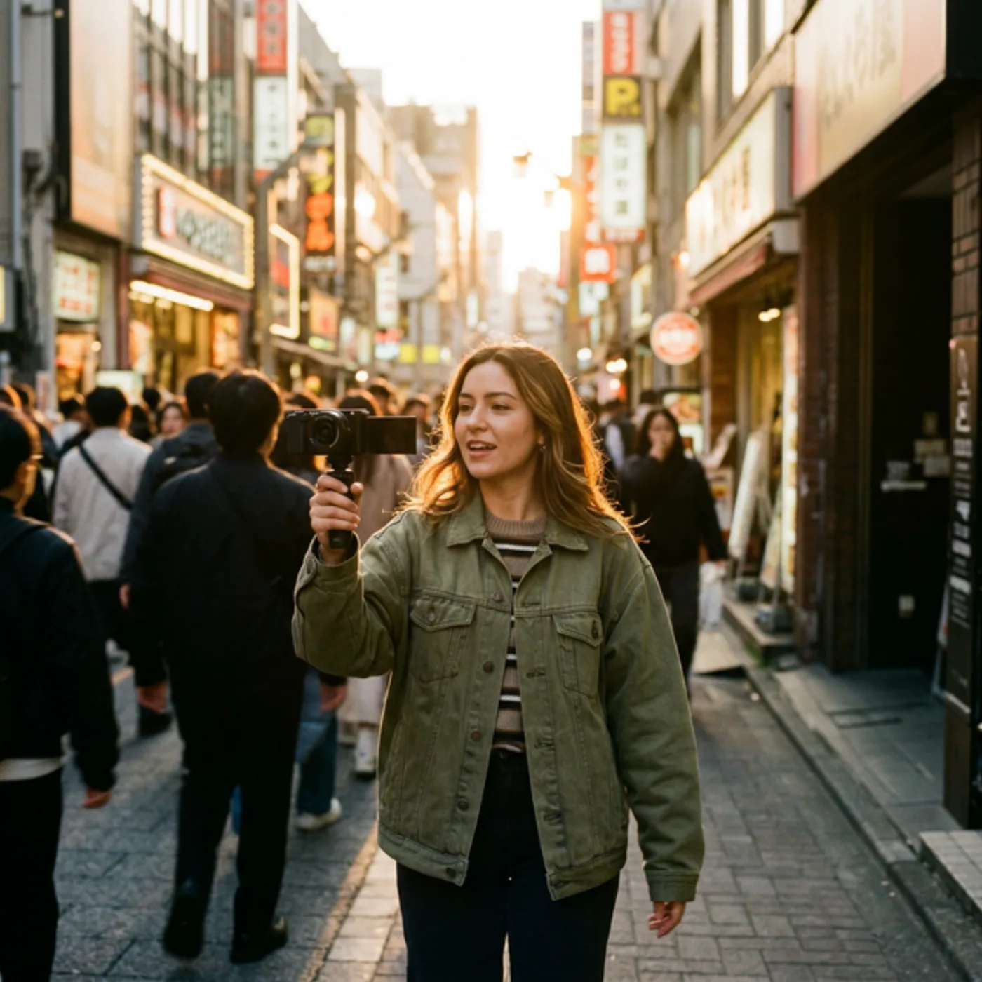 Short-form video camera for Reels, Shorts, and TikTok